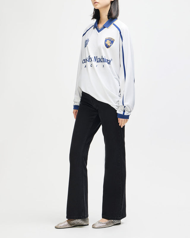Moto Jersey Loose Fit Galactico - Branca