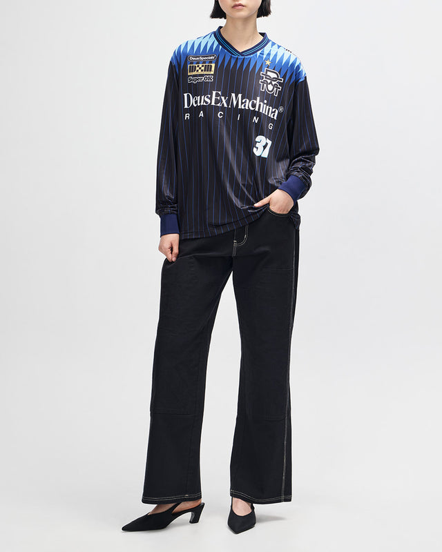 Moto Jersey Feminina Arrii - Azul