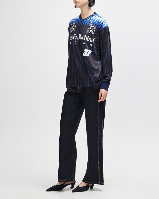 Moto Jersey Feminina Arrii - Azul