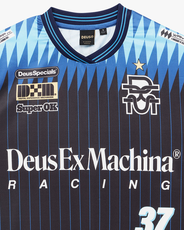 Moto Jersey Feminina Arrii - Azul