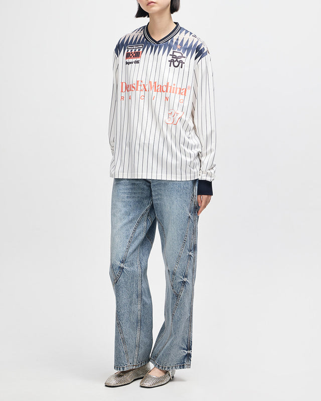 Moto Jersey Feminina Arrii - Branca