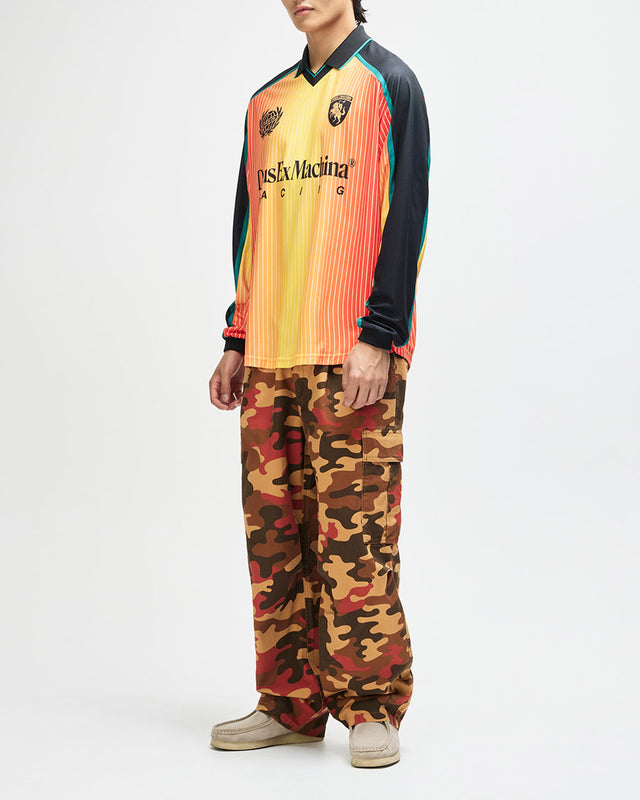 Moto Jersey Loose Fit Galactico - Laranja