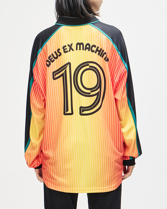 Moto Jersey Loose Fit Galactico - Laranja