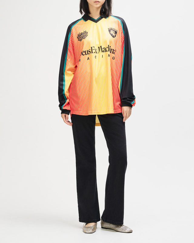 Moto Jersey Loose Fit Galactico - Laranja