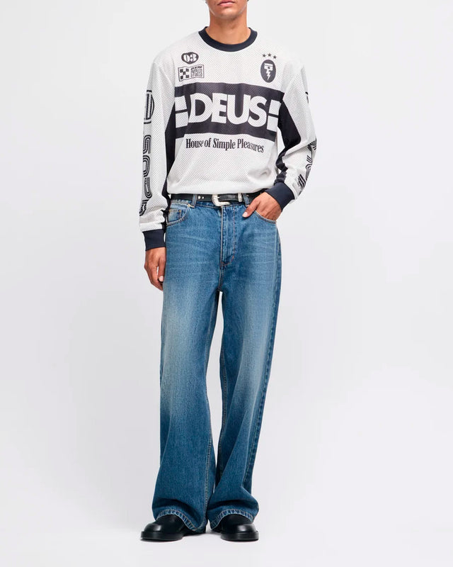Moto Jersey Loose Fit Off Road MX 2.0 - Off White
