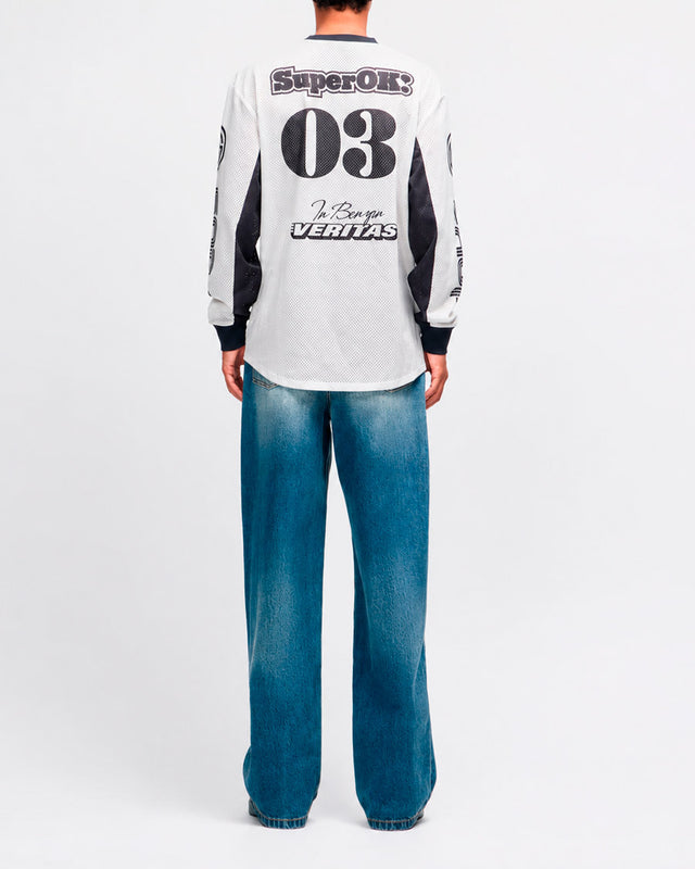 Moto Jersey Loose Fit Off Road MX 2.0 - Off White