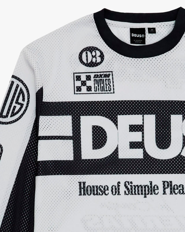Moto Jersey Loose Fit Off Road MX 2.0 - Off White