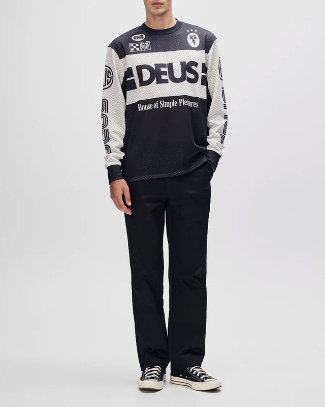 Moto Jersey Loose Fit Off Road MX - Preta