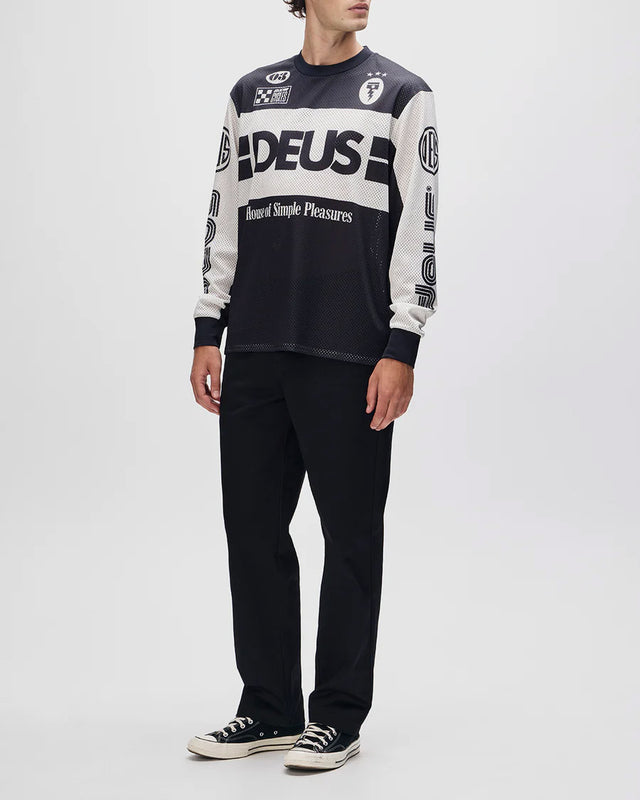 Moto Jersey Loose Fit Off Road MX - Preta