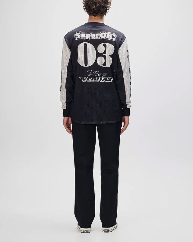 Moto Jersey Loose Fit Off Road MX - Preta