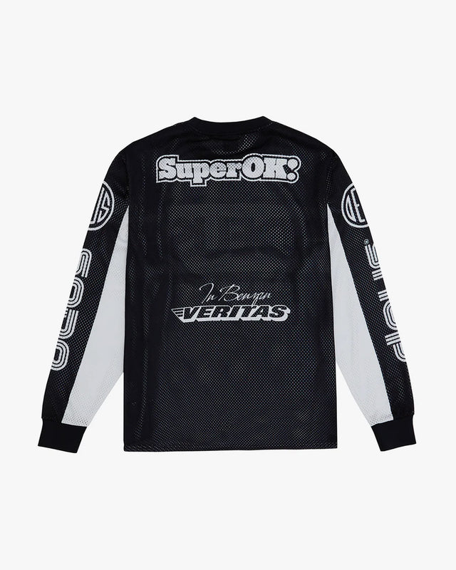Moto Jersey Loose Fit Off Road MX - Preta