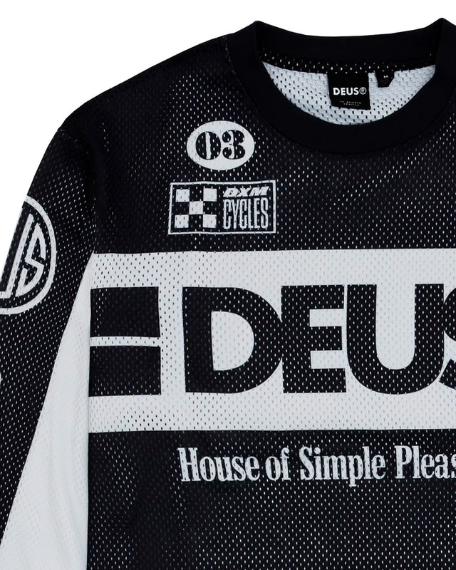 Moto Jersey Loose Fit Off Road MX 2.0 - Preta