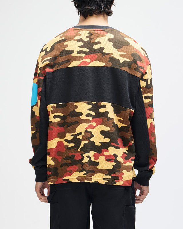Moto Jersey Loose Fit Ombre - Bege