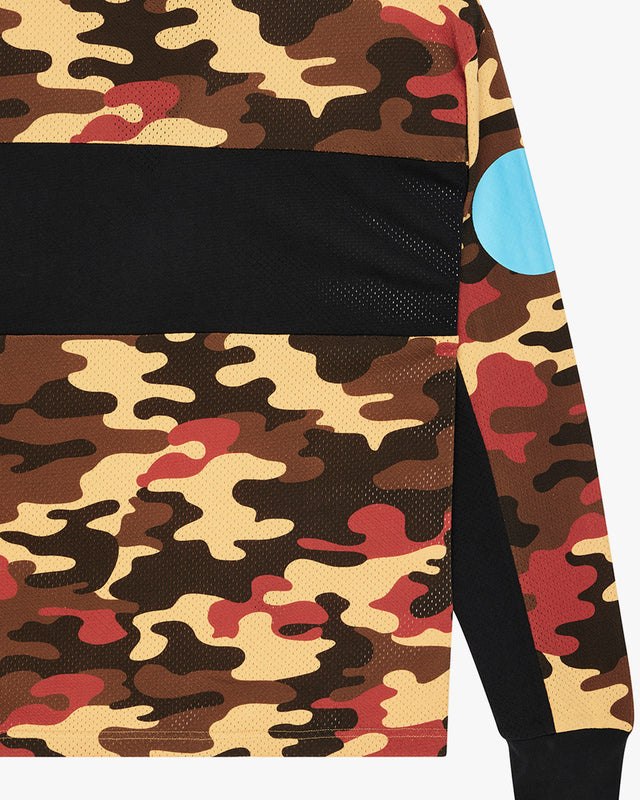 Moto Jersey Loose Fit Ombre - Bege