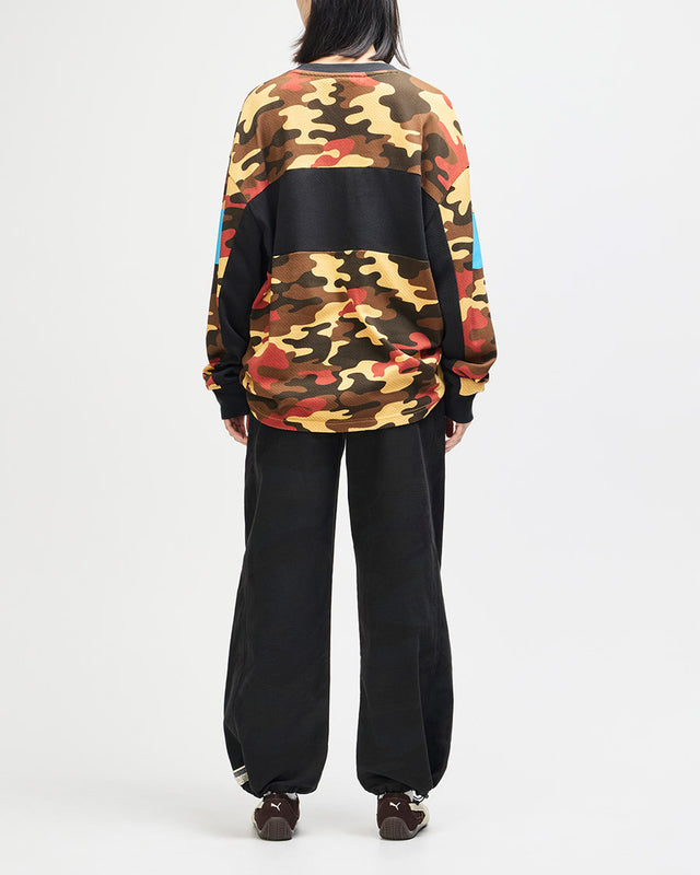 Moto Jersey Loose Fit Ombre - Bege