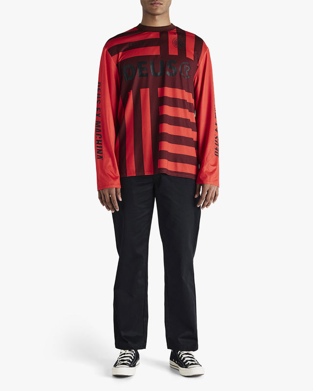 Moto Jersey Oversized Blackout - Laranja