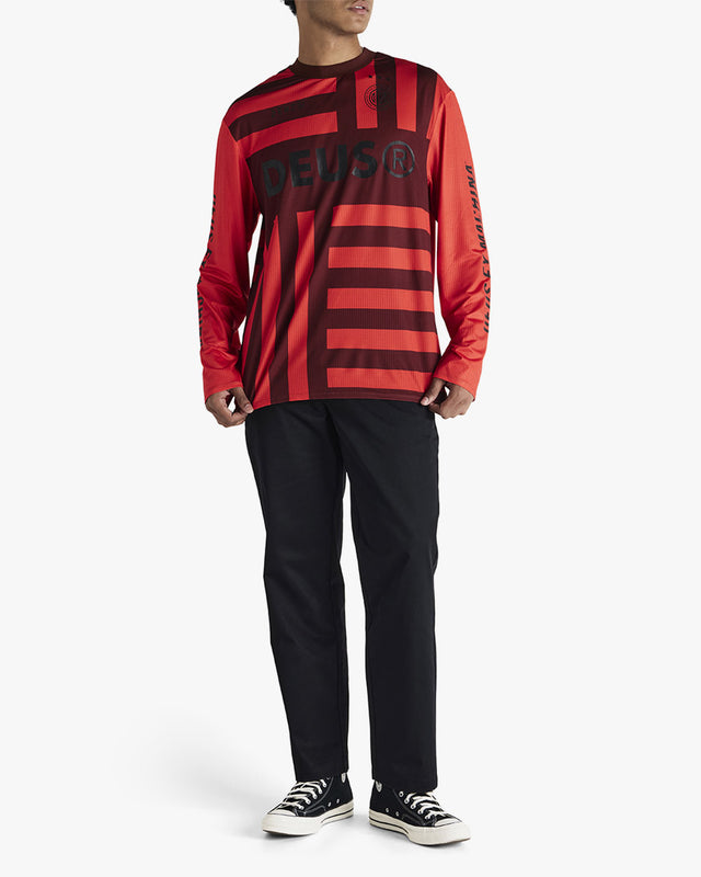 Moto Jersey Oversized Blackout - Laranja