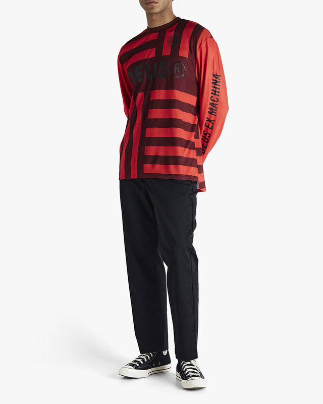Moto Jersey Oversized Blackout - Laranja