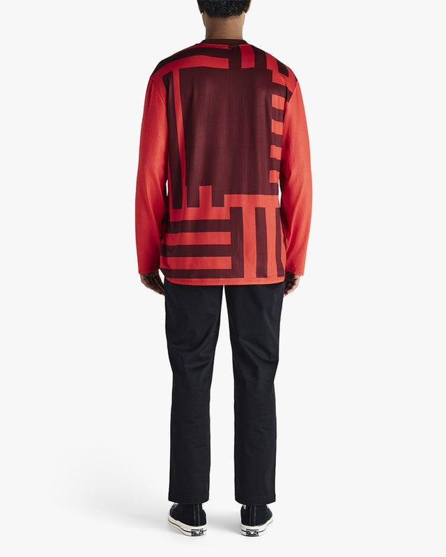 Moto Jersey Oversized Blackout - Laranja