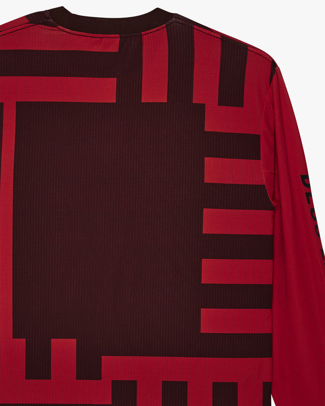 Moto Jersey Oversized Blackout - Laranja