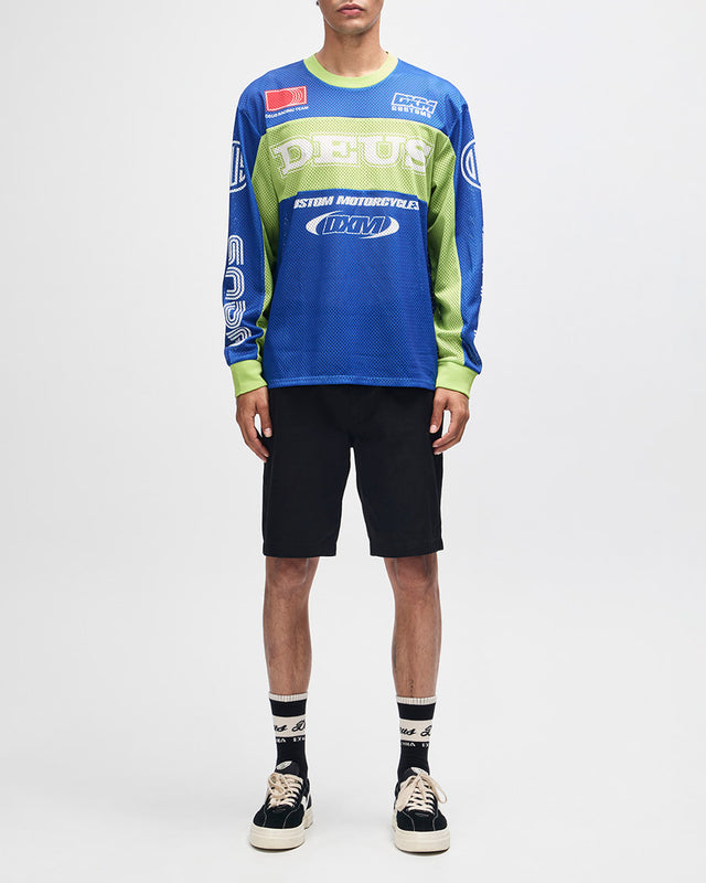 Moto Jersey Oversized Step Out - Azul