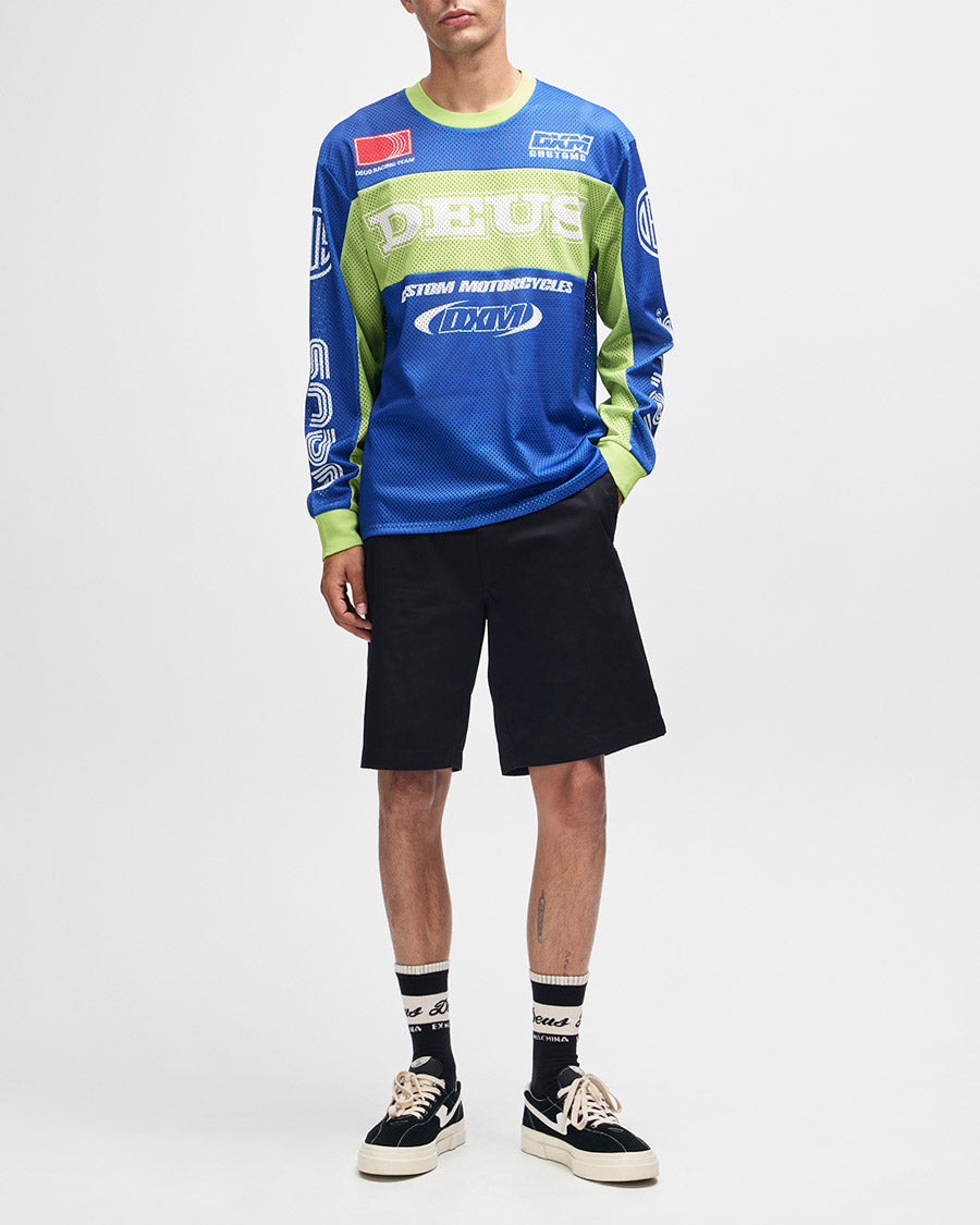 Moto Jersey Oversized Step Out - Azul – Deus Ex Machina Brasil