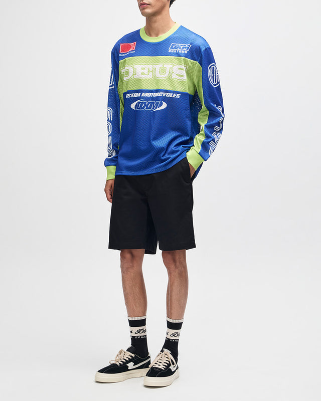Moto Jersey Oversized Step Out - Azul