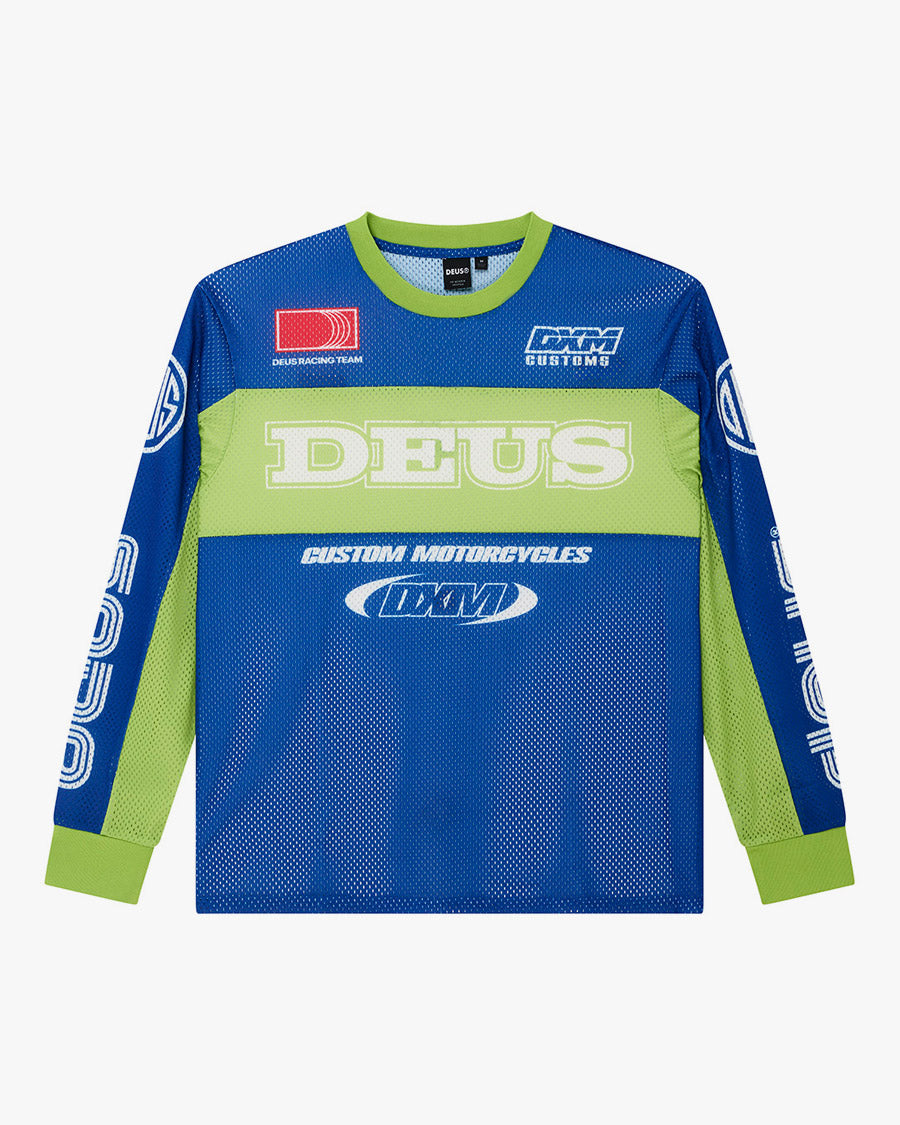 Moto Jersey Oversized Step Out - Azul – Deus Ex Machina Brasil