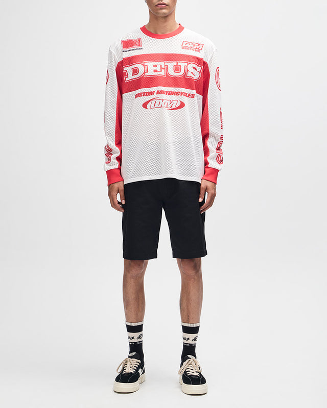 Moto Jersey Oversized Step Out - Vermelha