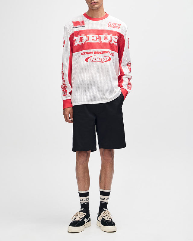 Moto Jersey Oversized Step Out - Vermelha