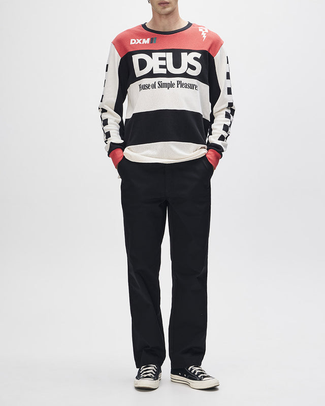 Moto Jersey Regular Fit Vilander - Vermelha