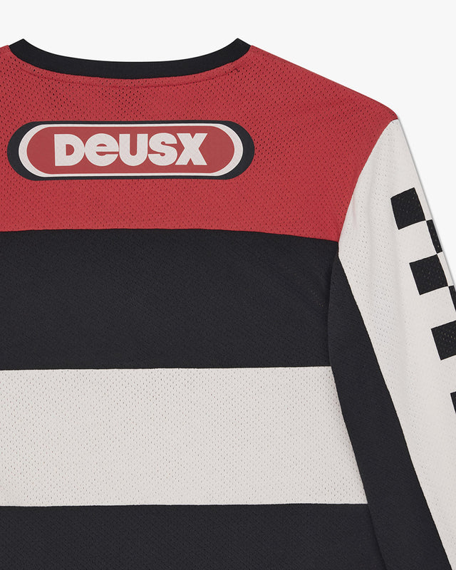 Moto Jersey Regular Fit Vilander - Vermelha