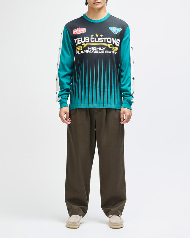 Moto Jersey Relaxed Fit Trife Live - Preto