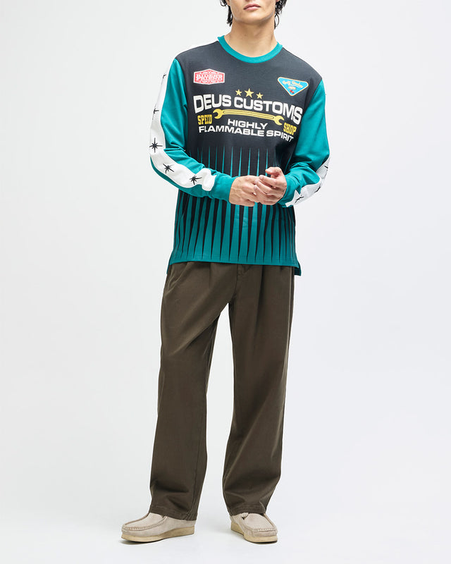 Moto Jersey Relaxed Fit Trife Live - Preto