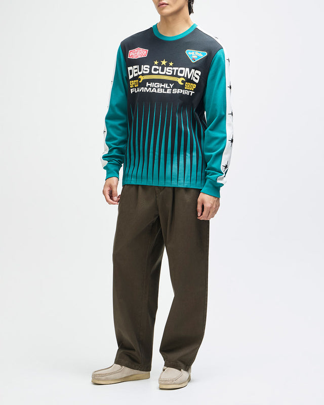 Moto Jersey Relaxed Fit Trife Live - Preto