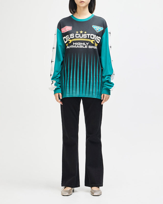 Moto Jersey Relaxed Fit Trife Live - Preto
