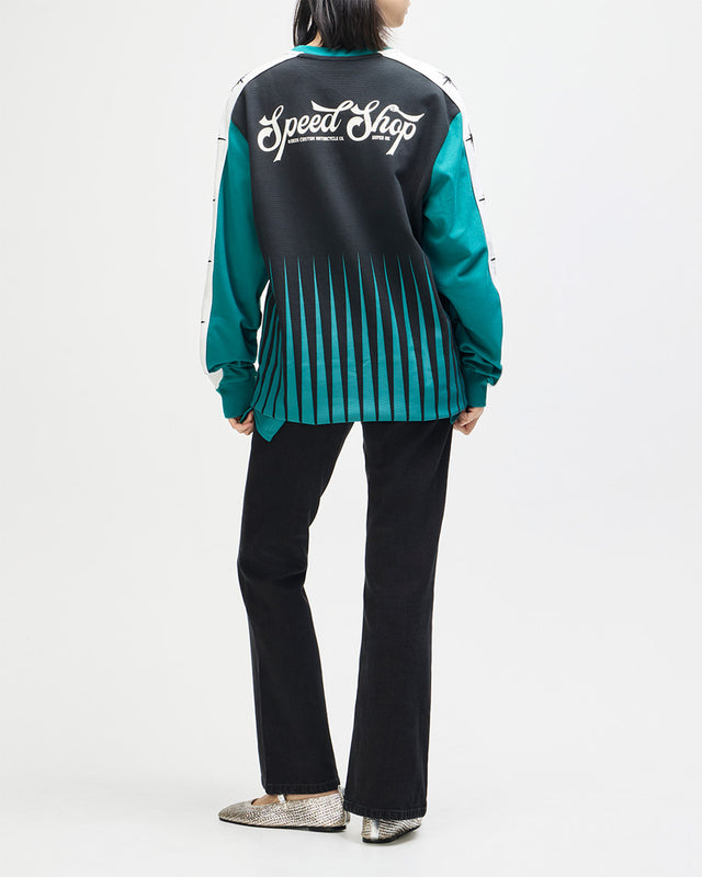Moto Jersey Relaxed Fit Trife Live - Preto