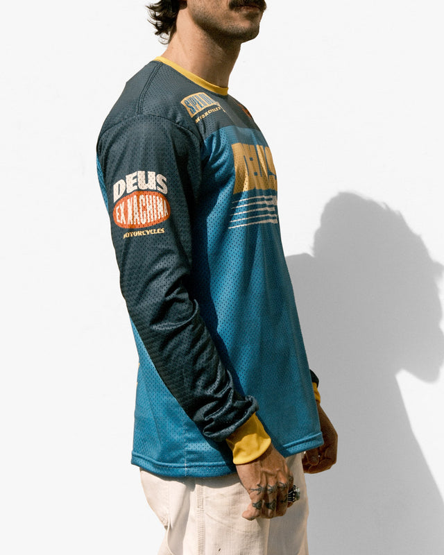 Moto Jersey Swank Rally 25 - Azul