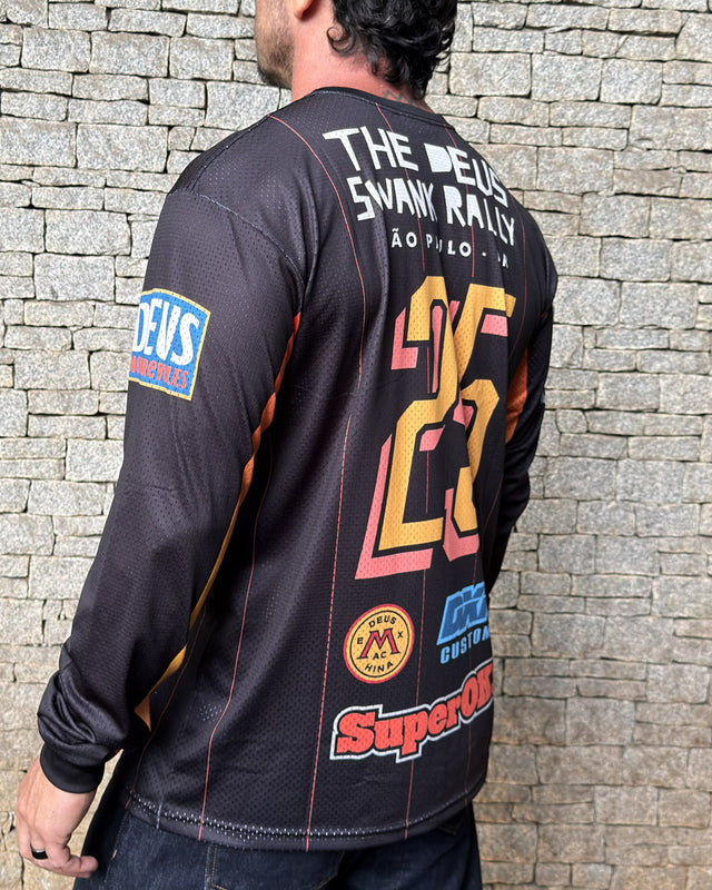 Moto Jersey Swank Rally 25.2 - Preta