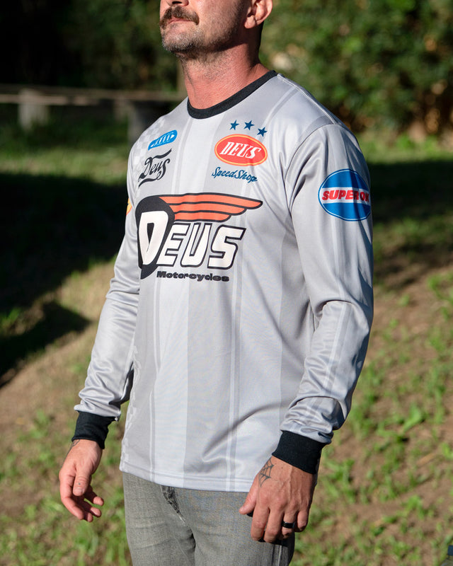 Moto Jersey Swank Rally 26 - Cinza