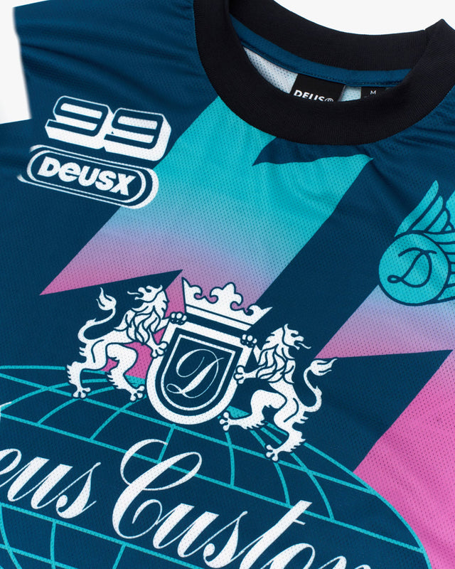 Moto Jersey Feminina Thunder - Preta