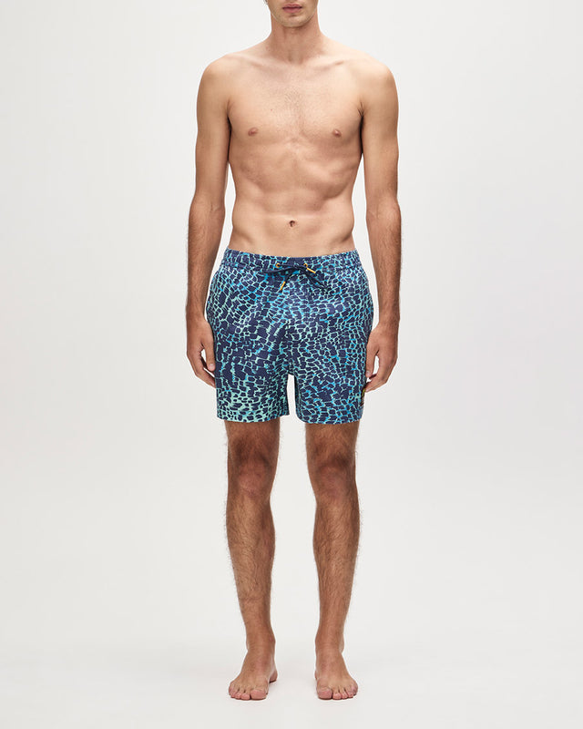 Shorts Relaxed Fit Zanzibar - Azul