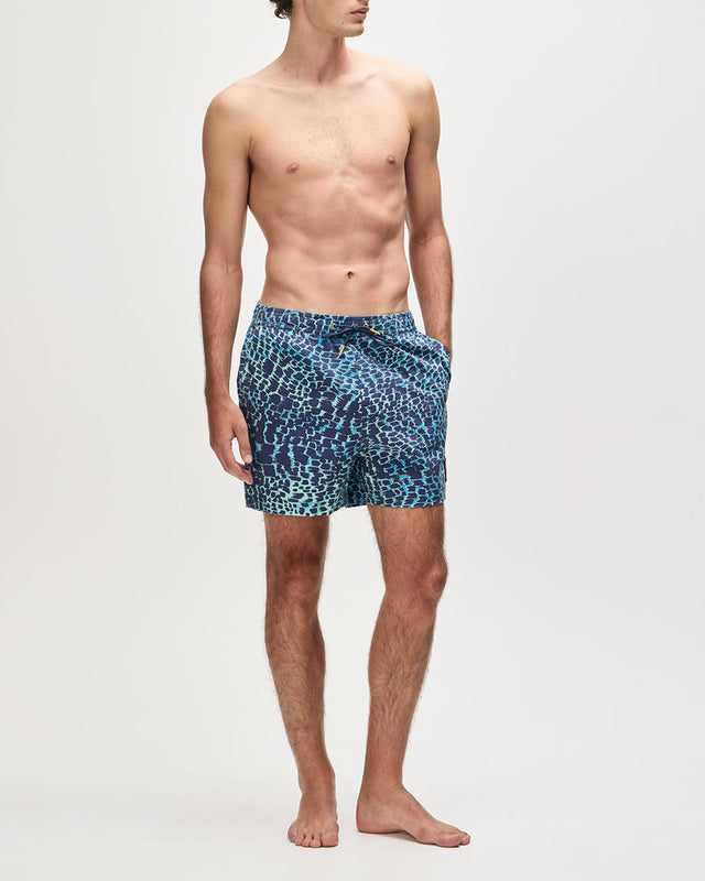 Shorts Relaxed Fit Zanzibar - Azul
