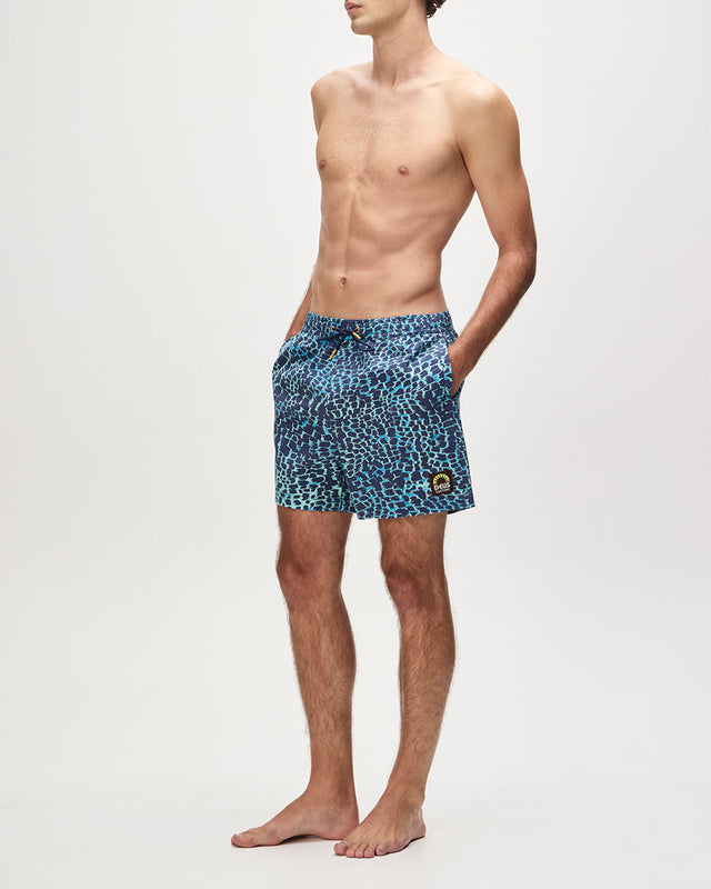 Shorts Relaxed Fit Zanzibar - Azul