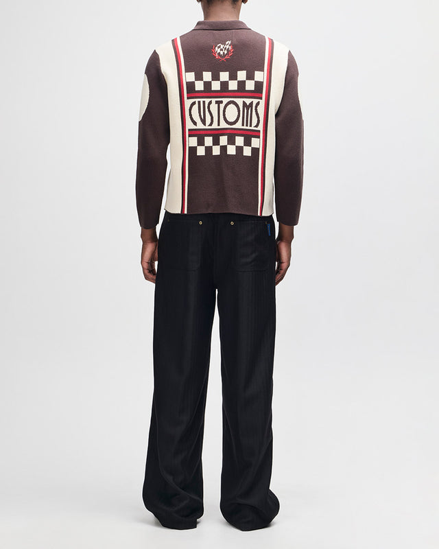 Tricot Monte Carlo - Marrom