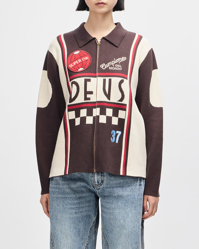 Tricot Monte Carlo - Marrom