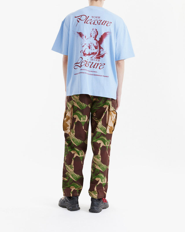 Camiseta Oversized Lady Libertine - Azul Claro