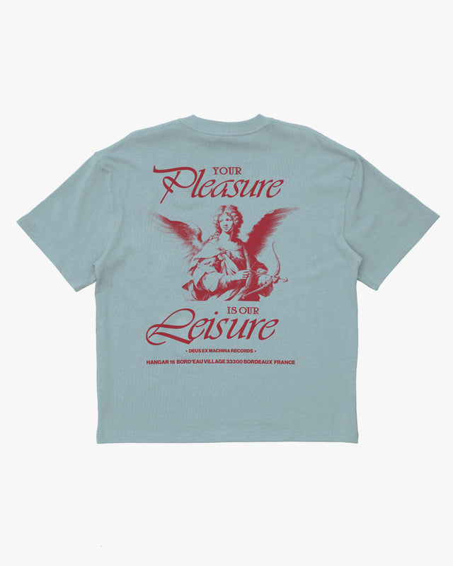 Camiseta Oversized Lady Libertine - Azul Claro