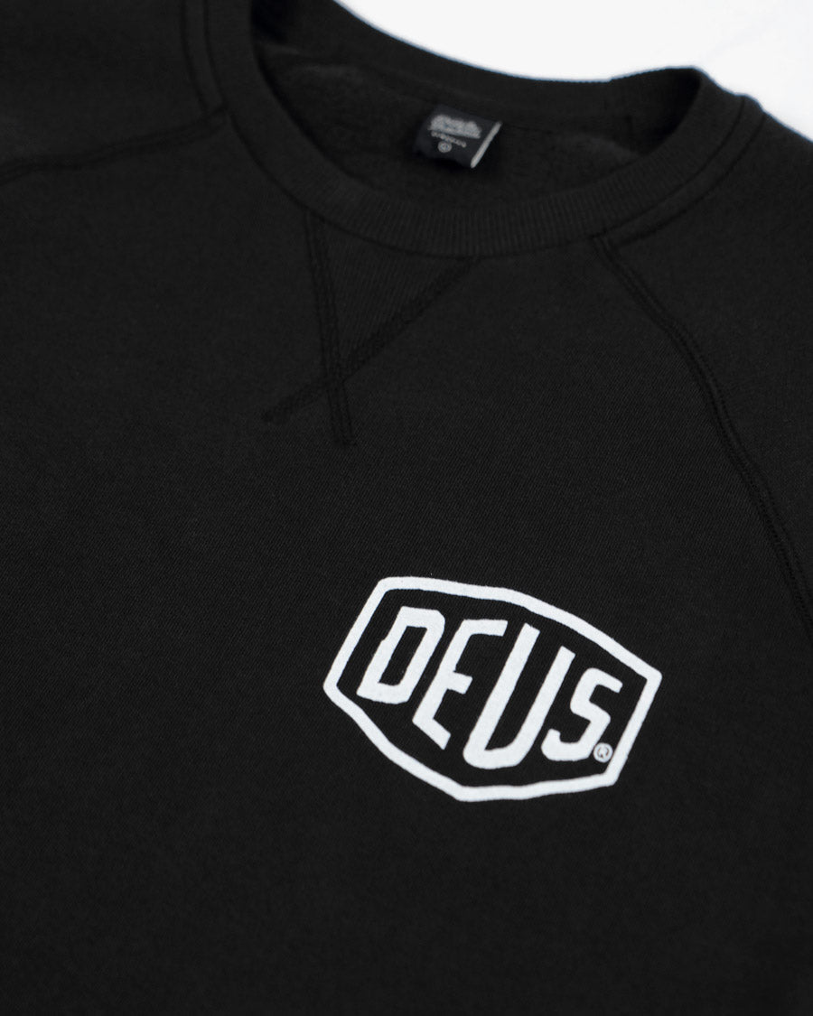 Moletom Classics Regular Fit São Paulo Address Crew - Preto – Deus